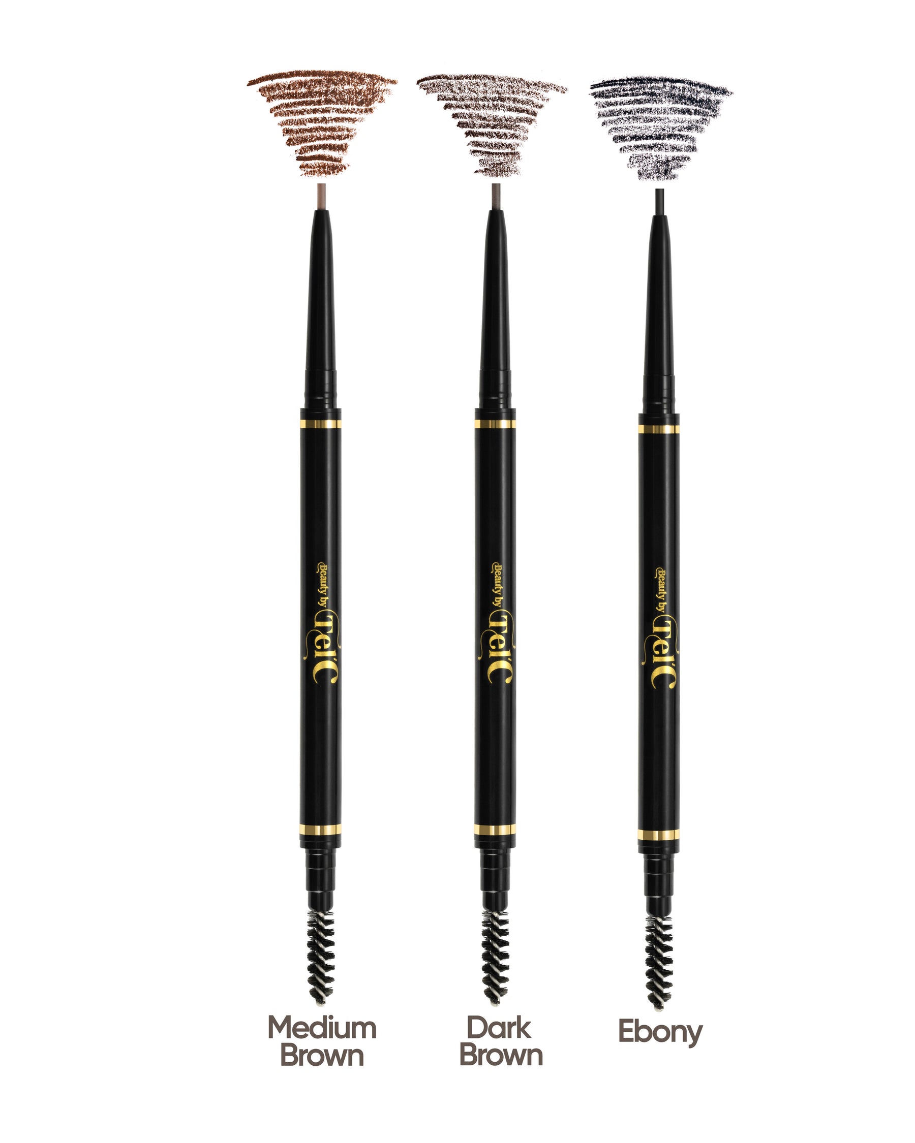 TelC Eyebrow Pencil & Tel'C Brow Concealer Brush - Bundle